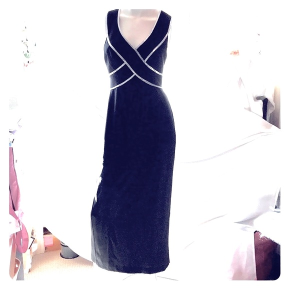 Datiani Dresses Nwt Designer Gown Formal Long Black Evening Party